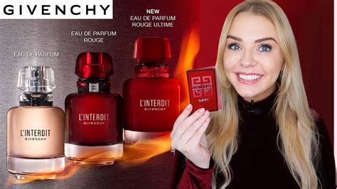 givenchy l'interdit rouge vs original